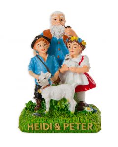 3D Figur Heidi, Peter und Grossvater