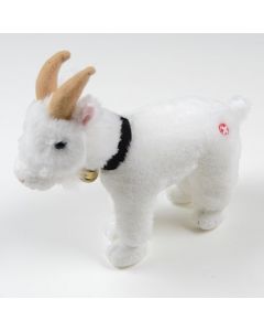 Goat of plush, white