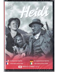 DVD (Teil 1) Heidi von 1952, in Deutsch, Englisch, Französisch, Italienisch, Japanisch (d/e/f/i/jap.)