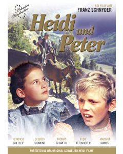 DVD (Teil 2) Heidi und Peter von 1954, Schweizer Deutsch, (CH-d)