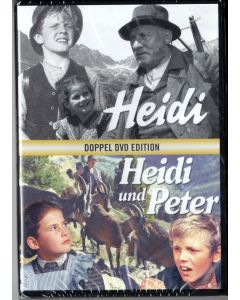 DVD (part 1 and part 2) Heidi double DVD Edition from 1952 und 1954, Swiss German (CH-d)