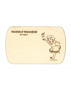 Woodboard, Heidi with butterfly